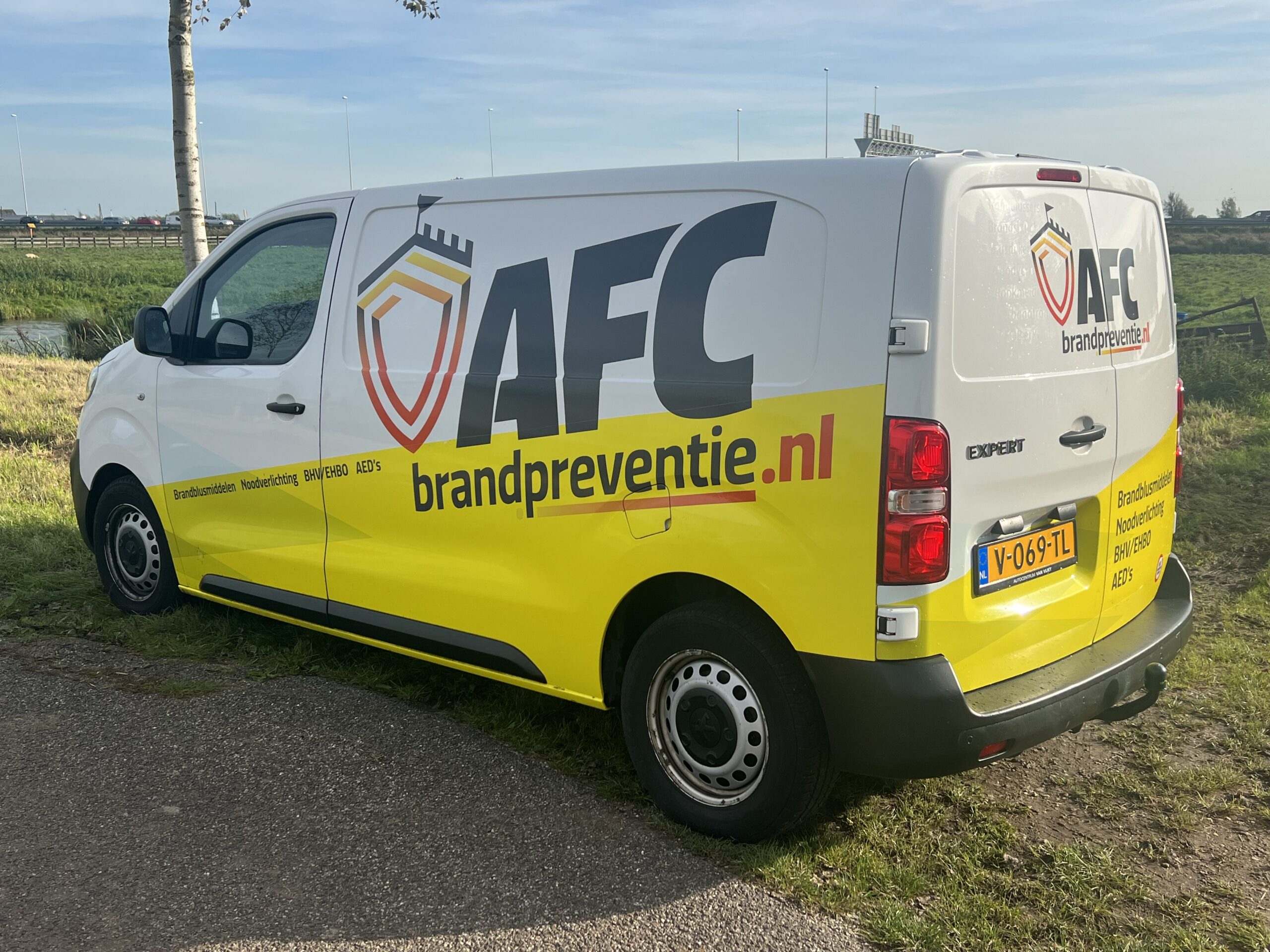 AFC Brandpreventie bus
